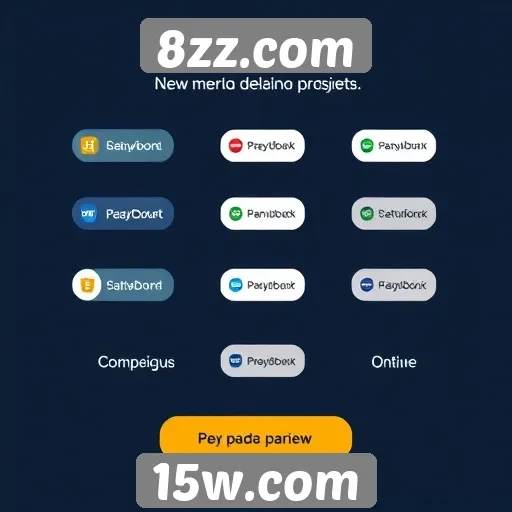 Opções de pagamento disponíveis no site 8zz