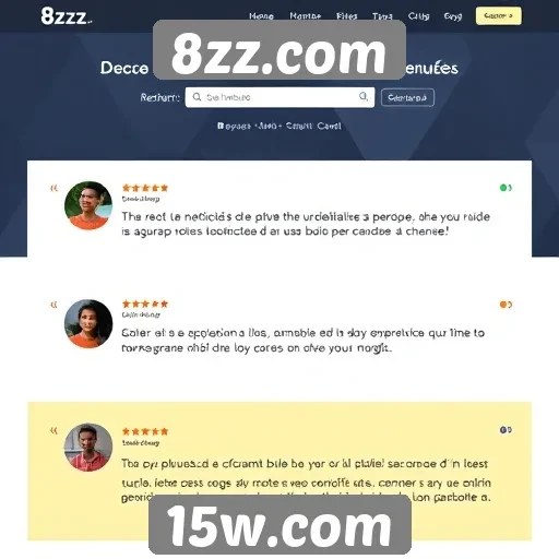 Opiniões de usuários sobre a experiência no 8zz.com